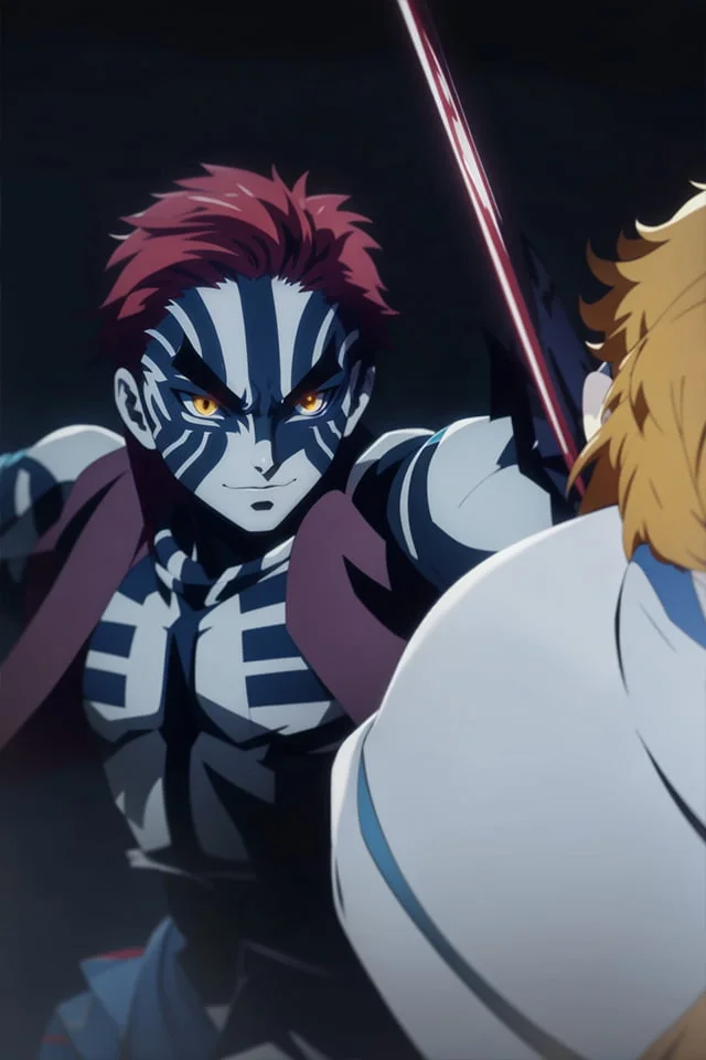 Akaza vs Rengoku Fan Art