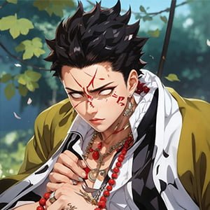 Gyomei Himejima, the Stone Hashira