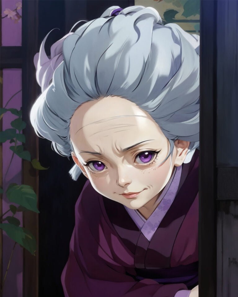 Hisa, Old Lady in Demon Slayer
