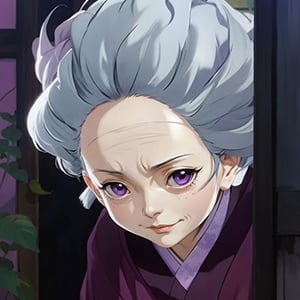 Hisa, Elderly Lady in Demon Slayer