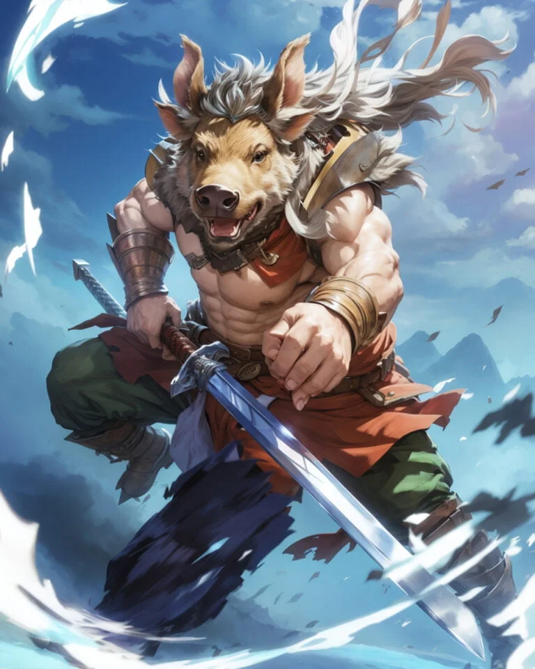 Inosuke Hashibira, the Demon Slayer with a Boar's Face