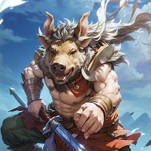 Inosuke Hashibira, the Demon Slayer with a Boar's Face