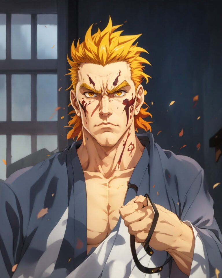 Shinjuro Rengoku, the Former Flame Hashira
