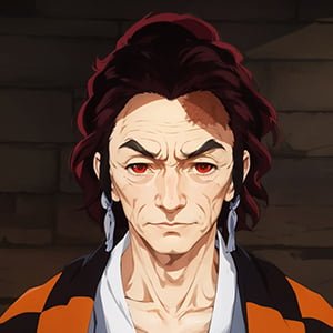 Tanjuro Kamado, father of Tanjiro and Nezuko