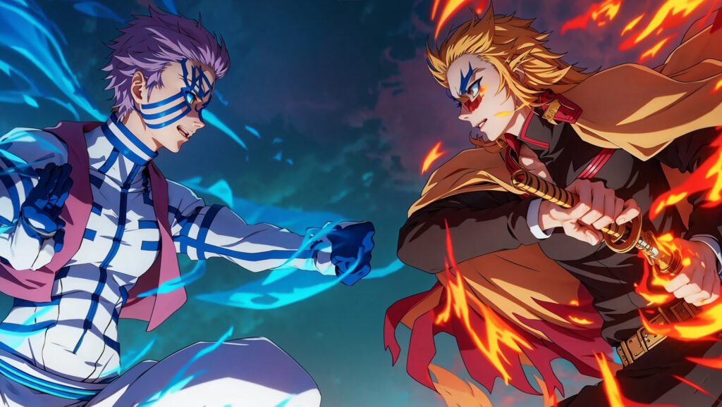 mugen train movie vs series