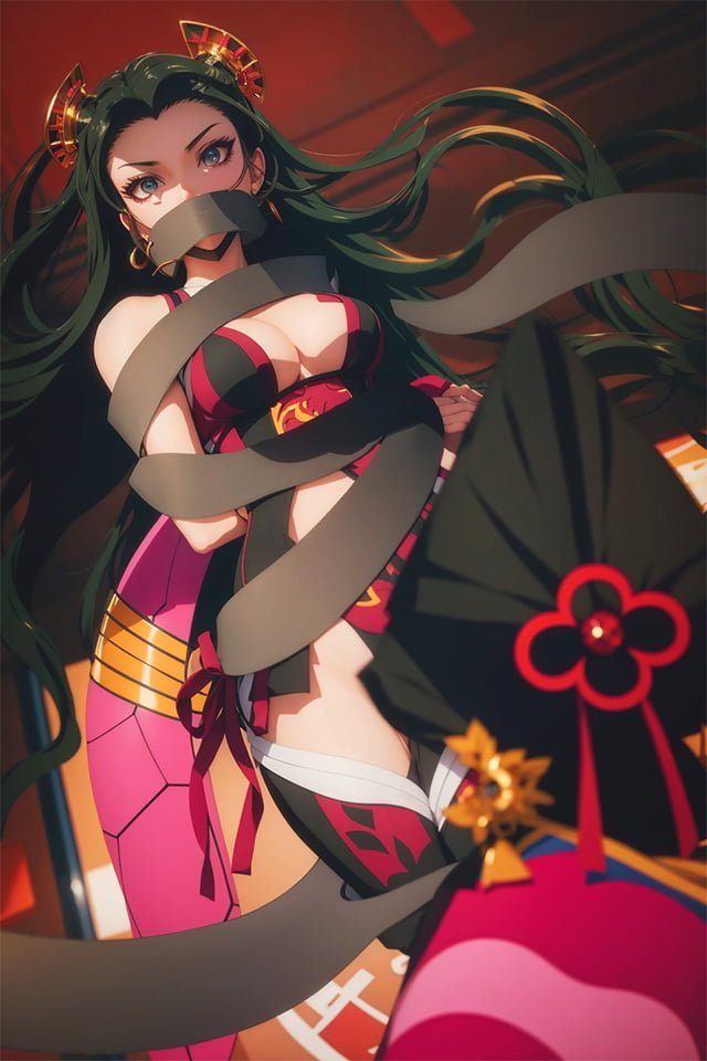 Daki Black Bondage Demon Slayer