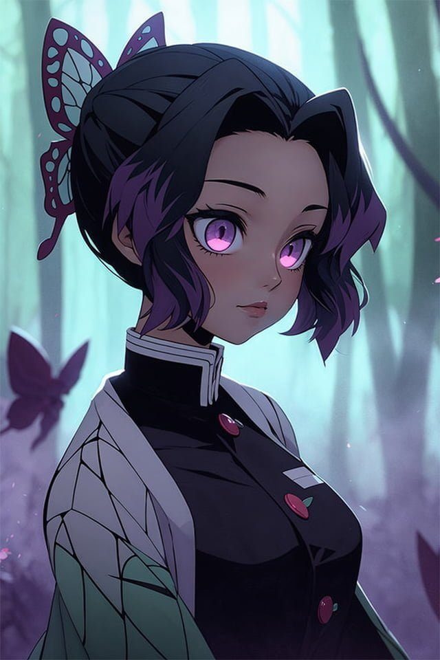 Demon Slayer Shinobu Fan Art Wallpaper